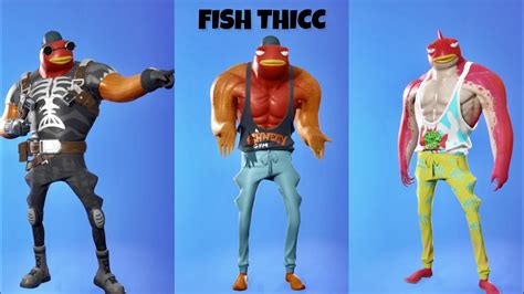 New Fortnite Fish Thicc Skin With Chapter 4 Season 4 Dances And Emotes