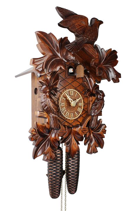 Adolf Herr Cuckoo Clock The Cuckoo Bird Trio Small Ah 3721 8t 8