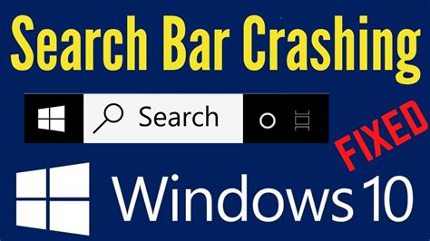 How To Fix Search Bar Crashing Or Closing After Typing In Windows