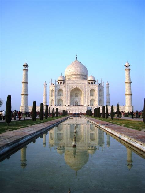 Taj Mahal One Of The Seven Wonders Of The World