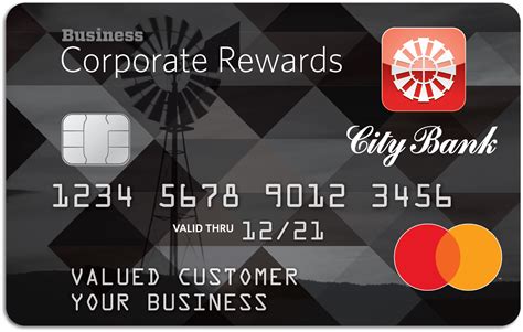 This means that the business entity, not the business owner, is legally responsible for all charges made on the card. City Bank | Business | Credit Cards