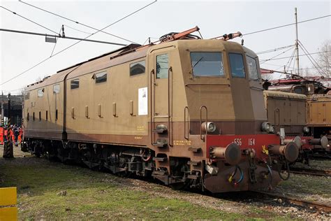Fs E636 164 Italy Train Rail Fans Locomotive