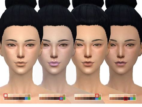 The Sims Resource Asian Skintones 10 By S Club Sims 4 Downloads