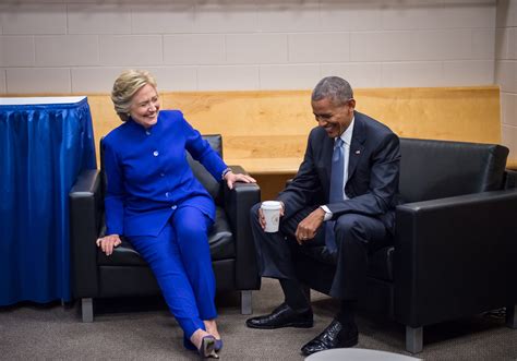 18 Throwback Photos Of President Obama And Hillary Clinton Over The