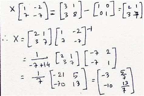 1 point solve for x assume x is a 2 x 2 matrix do not use homeworklib