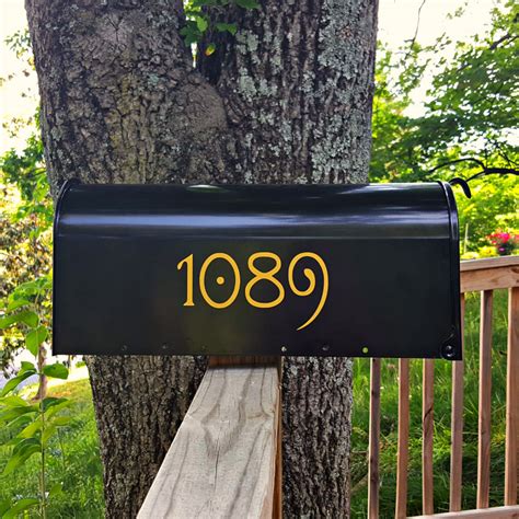 See more ideas about mailbox numbers, house numbers, mailbox landscaping. Guttenberg Mailbox Numbers | Newmerals