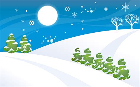 Simple Christmas Snow World Wallpapers | HD Wallpapers | ID #4238