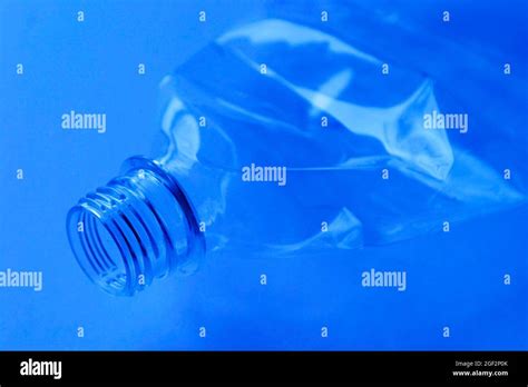 Empty Pet Bottle Plastic Waste Stock Photo Alamy