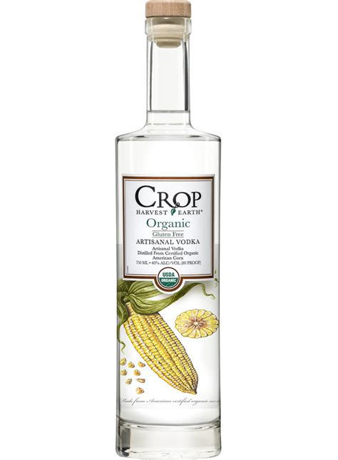 Crop Organic Vodka 750ml Luekens Wine And Spirits