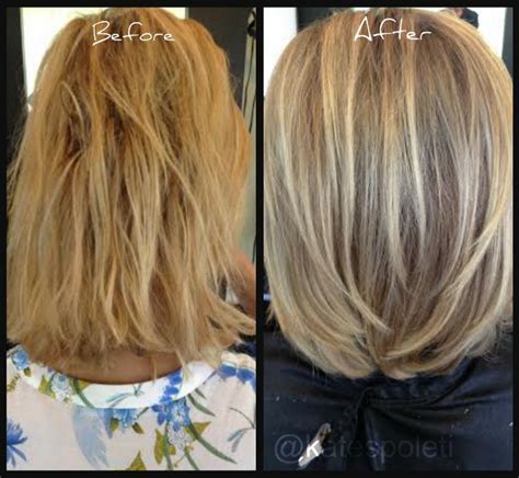 This shade will not lighten your hair color. Balayage highlights, cool, icy blonde. Blonde bob. Short ...