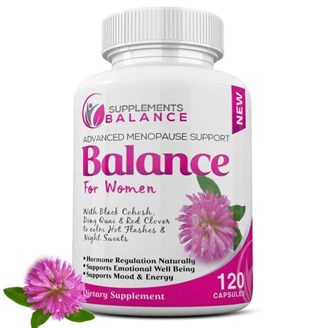 hormone balance and menopause relief for women 120 capsules 2 months of hot flash support for