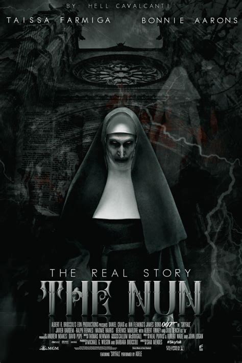 The Nun Poster The Conjuring Bérénice Marlohe Horror Movie Posters