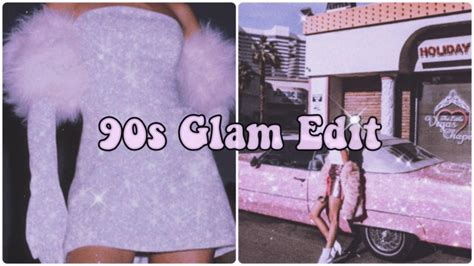 Aesthetic 90s Glam Edit Using Picsart Or Just The Instagram App Or