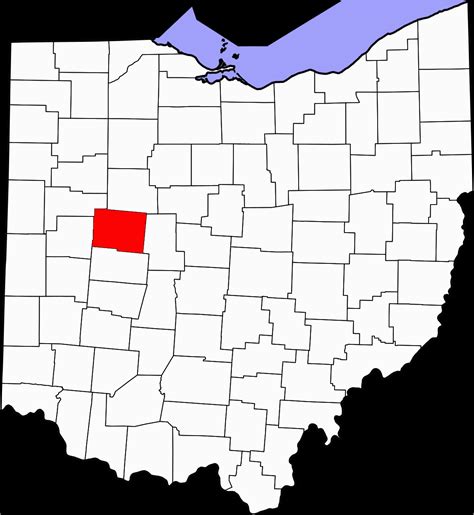 Map Of Logan County Ohio Secretmuseum
