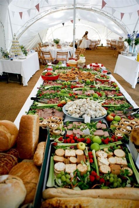 11 creative wedding buffet ideas to personalize your reception reception food wedding food