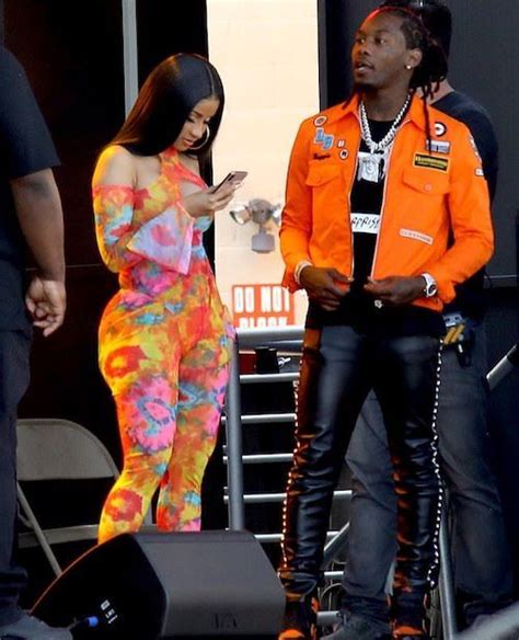Cardi B And Offset Handed Out Clout All Over Hollywood Blvd The