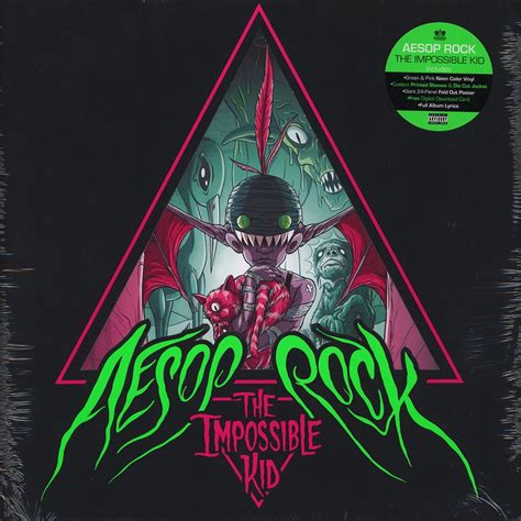 Aesop Rock The Impossible Kid Vinyl 2lp 2016 Us Original Hhv