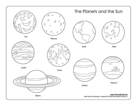 Planets Coloring Pages Free Printable Planet Coloring Pages For Kids