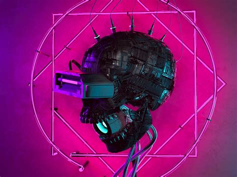 Cyberpunk Neon Wallpaper 4k