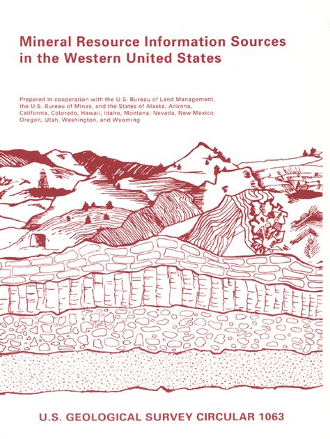 Fillable Online Pubs Usgs Mineral Resource Information Sources In The