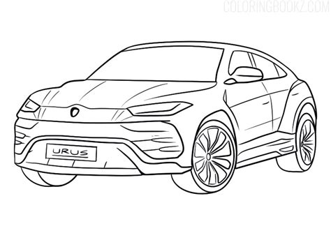 Lamborghini Huracan Pages Coloring Pages