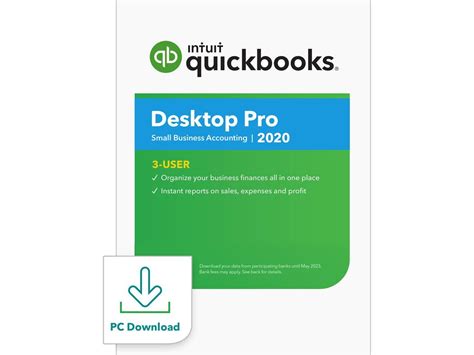 Intuit Quickbooks Desktop Pro 2020 3 User Download