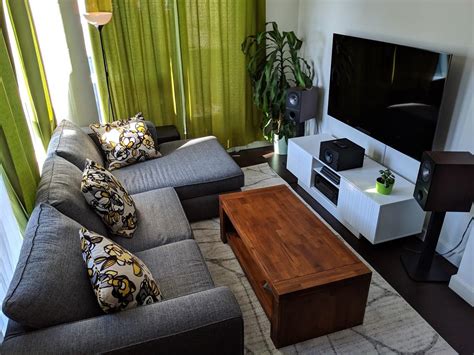 Small living room layout ideas whether you live in an apartment or not, you may find your dining room feels awfully close to your couch. Living room setup (Still WIP) : malelivingspace