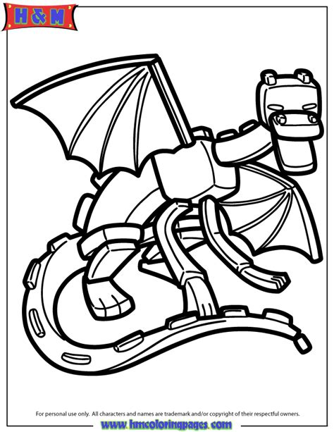 Click the minecraft ender dragon coloring pages to view printable version or color it online (compatible with ipad and android tablets). Ender Dragon Coloring Page | Minecraft Coloring Pages ...