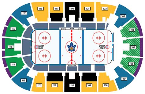 Maple Leafs Hockey Seating Chart