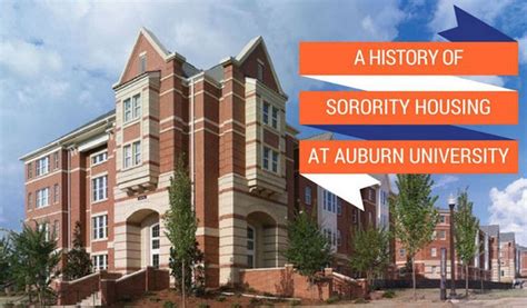 A History Of Auburn Sorority Housing With Vintage Photos