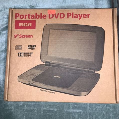 Rca 9 Portable Dvd Player With Swivel Screen Drc98091s For Sale Online