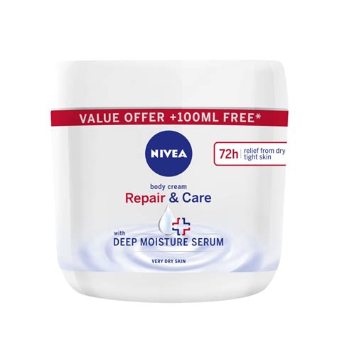 Nivea Repair And Care Original Body Cream With Deep Moisture Serum 400ml