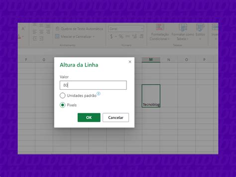 Como Aumentar Linha E Coluna No Excel Tecnoblog