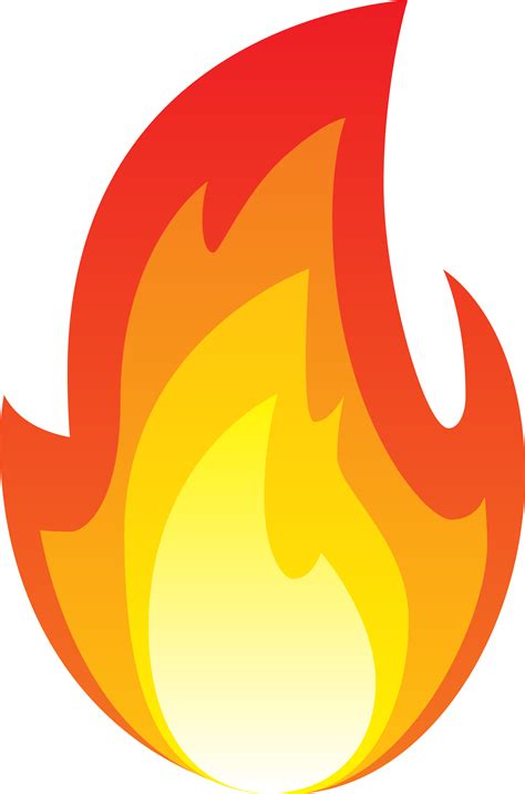 Flame Clipart Vector And Png Free Download The Graphic
