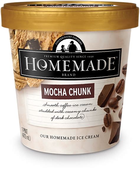 Mocha Chunk Homemade Brand Ice Cream