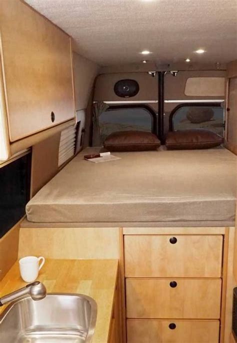 60 Sprinter 4x4 Camper Van Conversion Platform Bed Upgrades Van