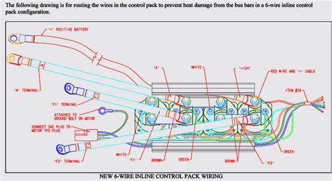 Good info maybe this will start a winch tech thread. New 6-wire Inline Control Pack Wiring Diagram: winchserviceparts.com