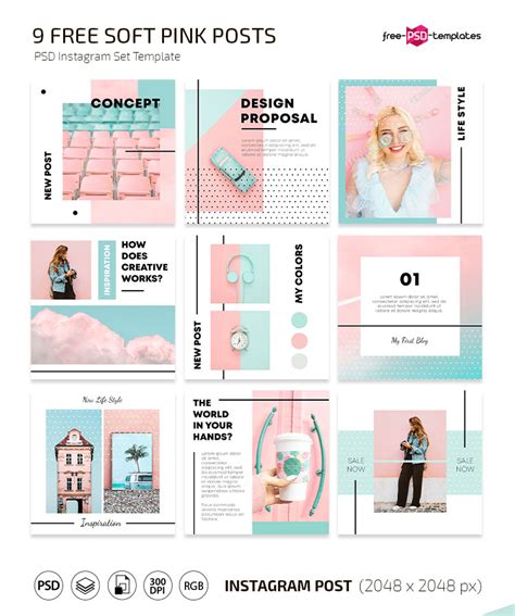 48 Free Social Media Design Templates For Instagram Stories Post And