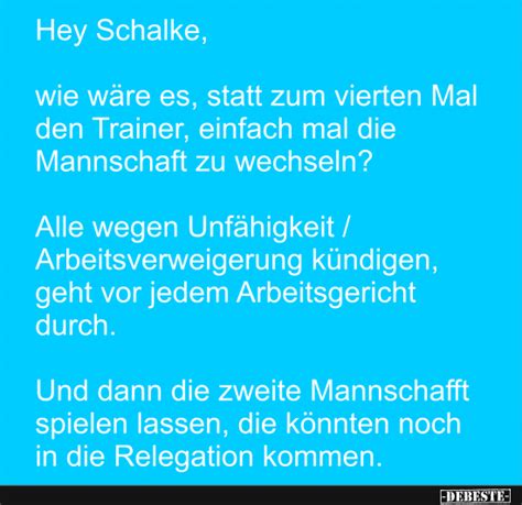 Fünfter coach bei den königsblauen. 41 lustige Bilder Schalke | Schalke lustig - DEBESTE