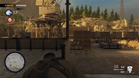 Sniper Elite 4 Multiplayer Team Deathmatch 4 Trains Youtube