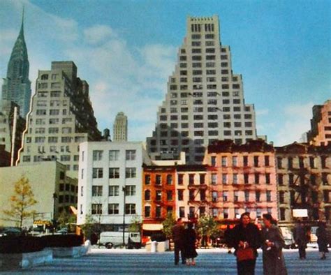 1950s New York City Vintage Photo Midtown Manhattan Chrysl Flickr