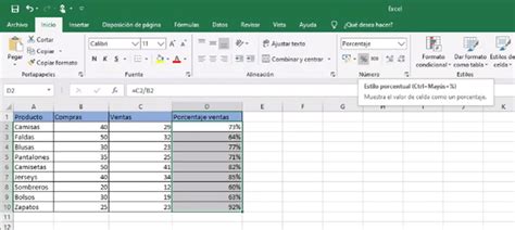 Calcular Porcentajes En Excel Fórmula Para Calcular Porcentajes Ionos