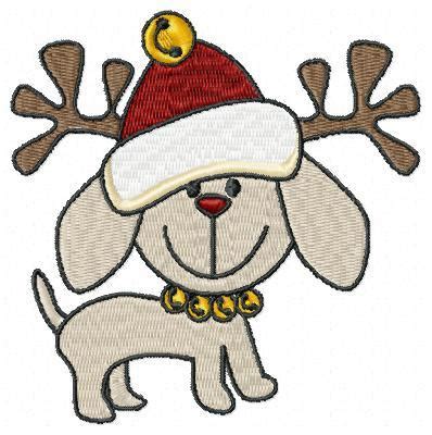 Vector cartoon of happy african family at christmas decorating tree and putting up streamers. Christmas Dog Clipart - ClipArt Best