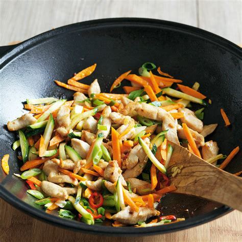 Hähnchen - Gemüse -Wok Rezept