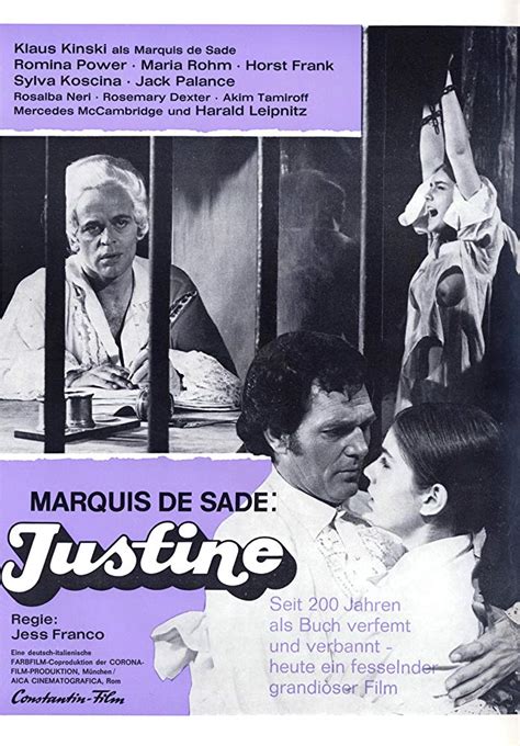 Marqués De Sade Justine Películas