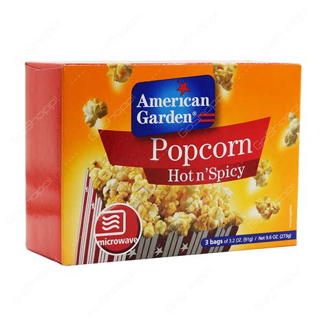 American Garden Popcorn Hot N Spicy 273 G Buy Online