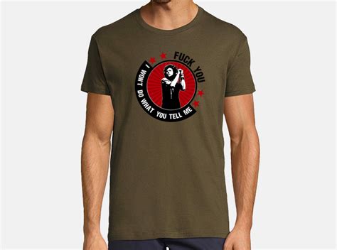 Camiseta Zack De La Rocha Fuck You Latostadora