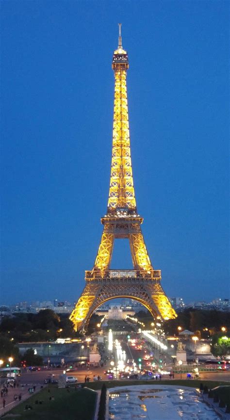 Eiffel Tower Paris Building Landmarks Travel Montmartre Paris
