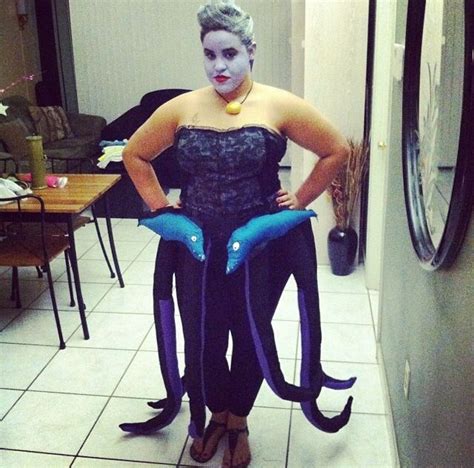 Homemade Ursula Costume Tentacles Made With Wire Hangers Stuffing