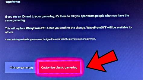 How To Get Customize Classic Gamertag Option Xbox 1 Easy Youtube